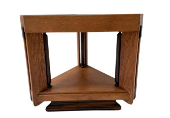 Art Deco Modernist Triangular Side Table by Anton Lucas, 1920s